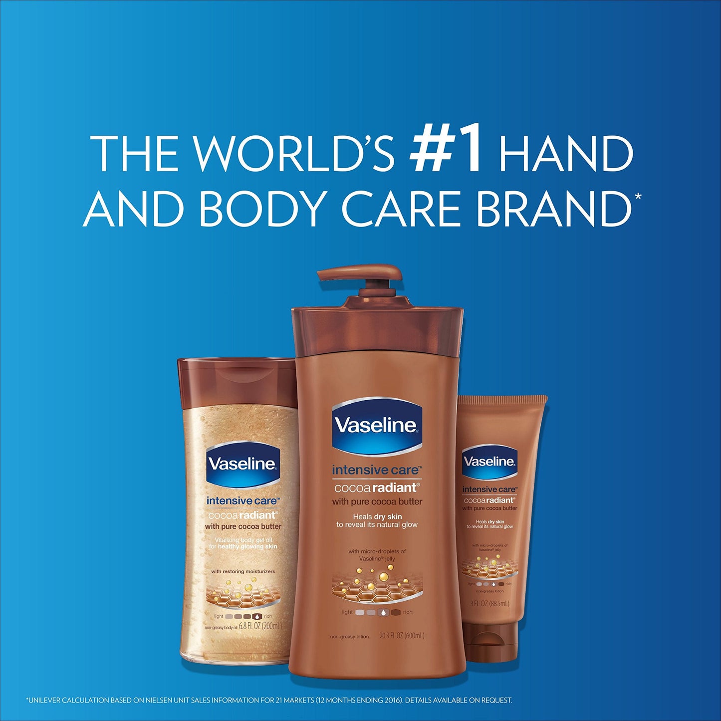 Vaseline Intensive Care Body Lotion, Cocoa Radiant, 20.3 oz Beauty & Personal Care Vaseline