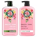 Herbal Essences Shampoo & Conditioner Set, Rose Hips + Passionfruit - Smooth Collection, Paraben-Free, Color-Safe, Shiny Hair with Jojoba & Vitamin E Beauty & Personal Care Herbal Essences