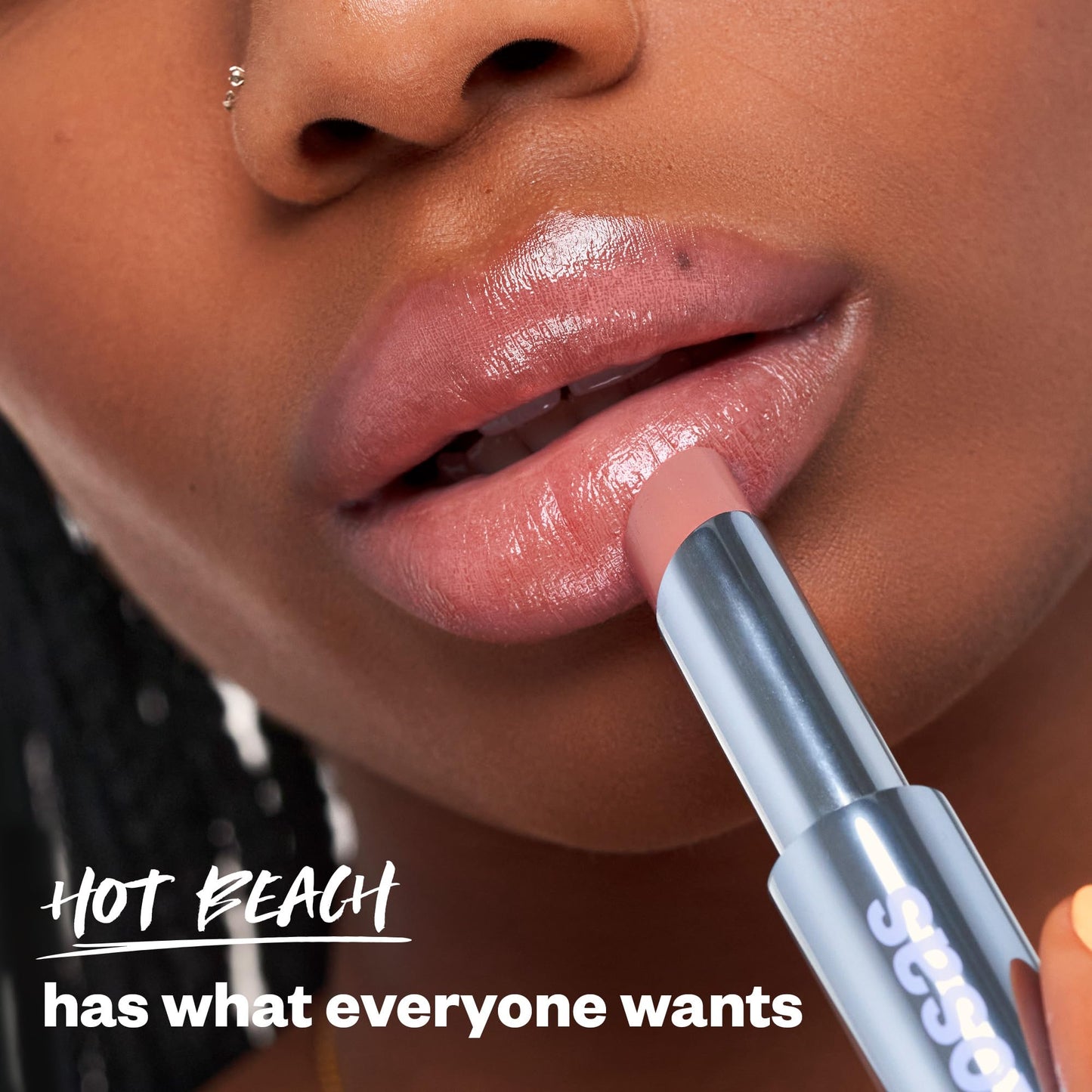 Kosas Wet Stick Moisturizing Shiny Sheer Lipstick with Ceramides, Hyaluronic acid, Peptides and Mango Butter - Soothes, Softens, and Moisturizes Lips Beauty & Personal Care Kosas