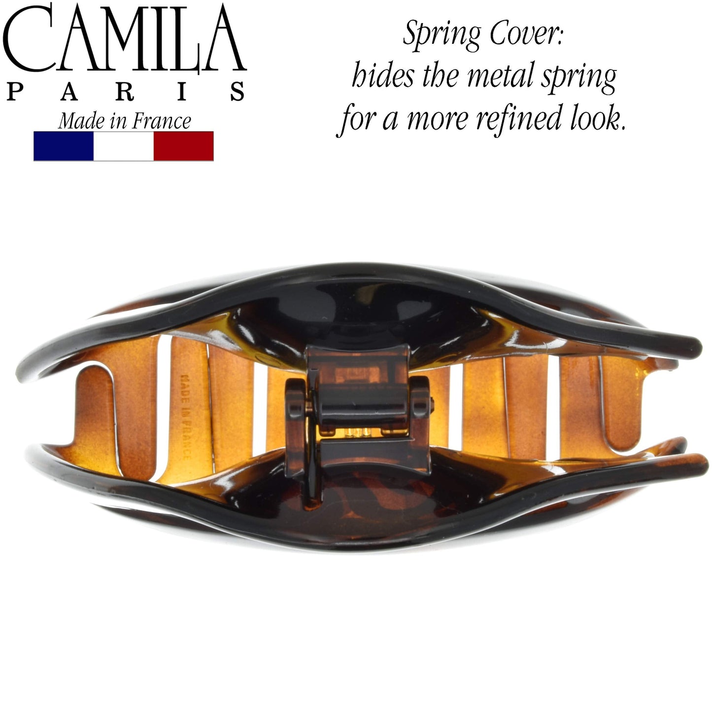 Camila Paris CP2144 French Hair Clip for Women for Thick Hair and Long Curly Wavy Hair, Tortoise Shell, Girls Hair Claw Clips Hair Accessories Beauty & Personal Care Camila