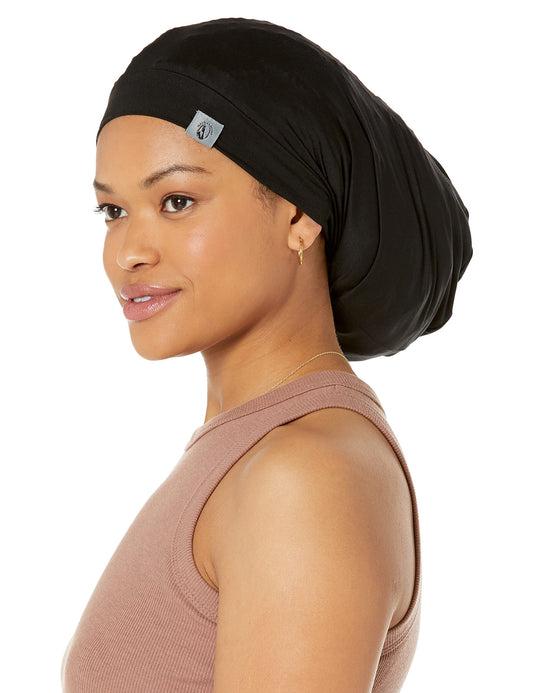 Fairy Black Mother Dreadlocks Loc Cap - Satin Bonnet Alternative for Locs, Men & Women Hair Cap for Sleeping & Everyday Wear, Breathable Stretch Fit Beauty and Personal Care My Fairy Black Mother