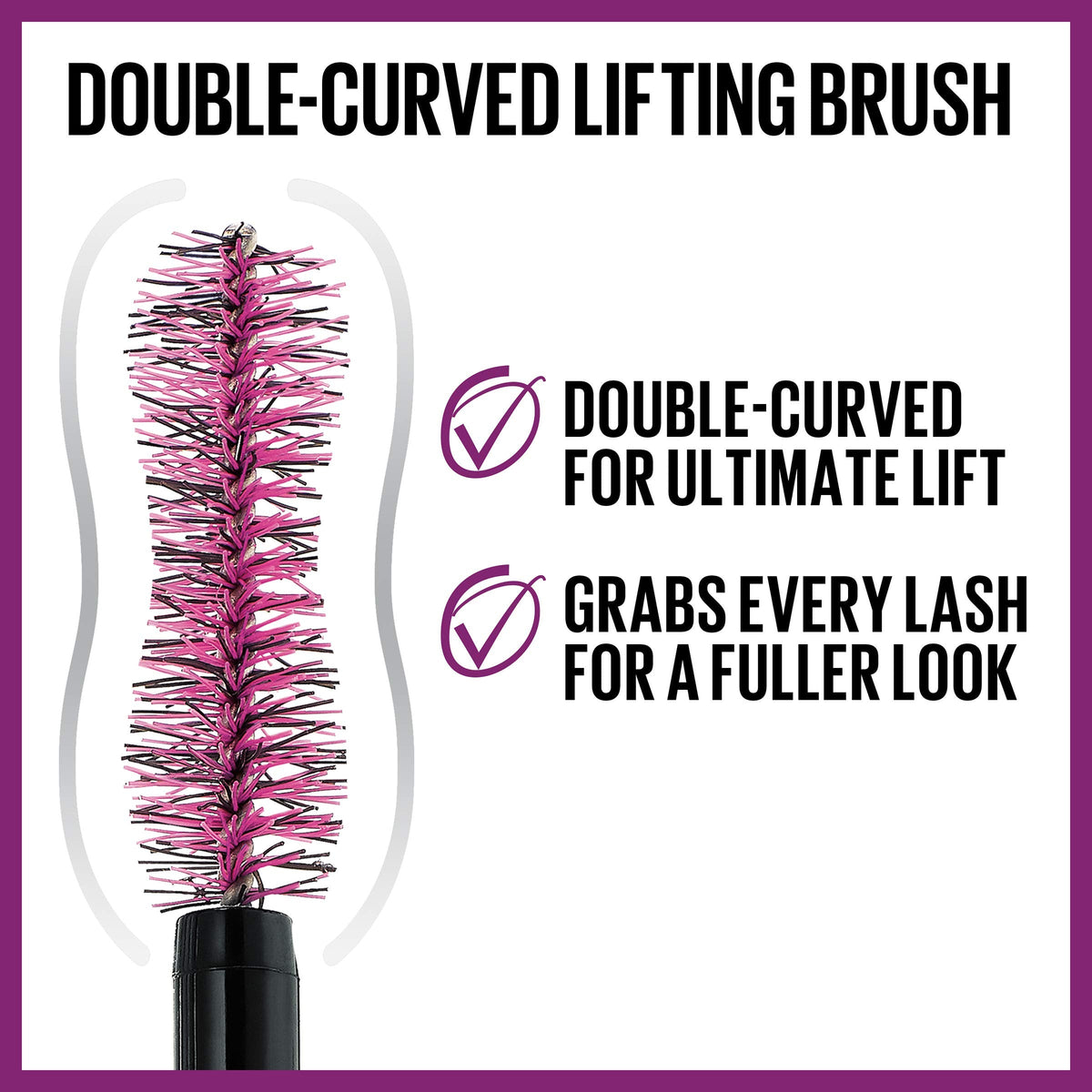 Maybelline The Falsies Lash Lift Washable Mascara Volumizing, Lengthening, Lifting, Curling, Multiplying, Eye Makeup, Blackest Black, 1 Count Beauty & Personal Care MAYBELLINE