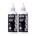 Red by Kiss Tintation Semi-Permanent Hair Color, Aloe Vera Water Based, Argan Oil, Olive Oil, Collagen & Keratin, Long-Lasting Color Dye (Jet Black, 2 Beauty & Personal Care Red by Kiss