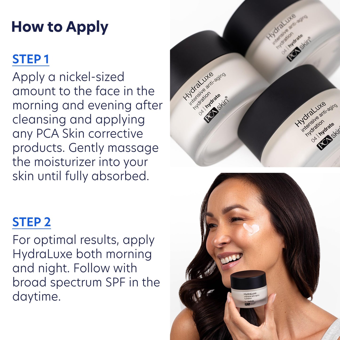 PCA SKIN HydraLuxe Anti Aging Cream, Deeply Moisturizing Cream for Day and Night Use, Improves Moisture Retention in Skin and Smoothes Fine Lines Beauty & Personal Care PCA SKIN