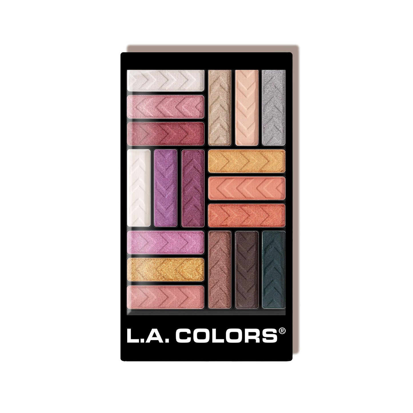 L.A. COLORS 18 Color Eyeshadow Palette, Diva Glam CES748 Beauty & Personal Care L.A. COLORS