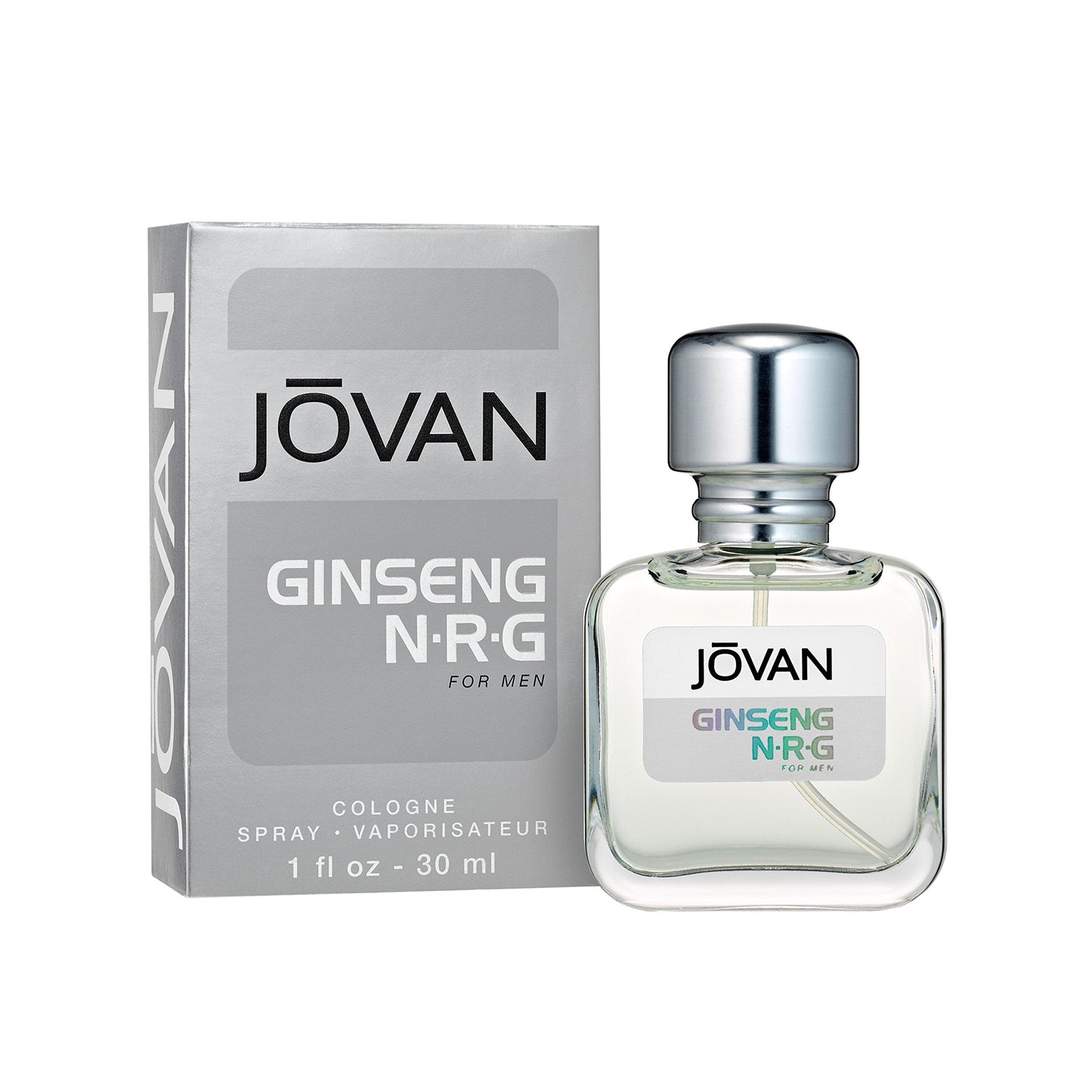 Jovan Ginseng N.R.G. Eau de Cologne Spray 1 fl oz (Pack of 1), Notes of Bergamot, Floral, and Musk, Women's Fragrance, Long Lasting, Everyday Fragrance, Travel Size Beauty & Personal Care Jovan
