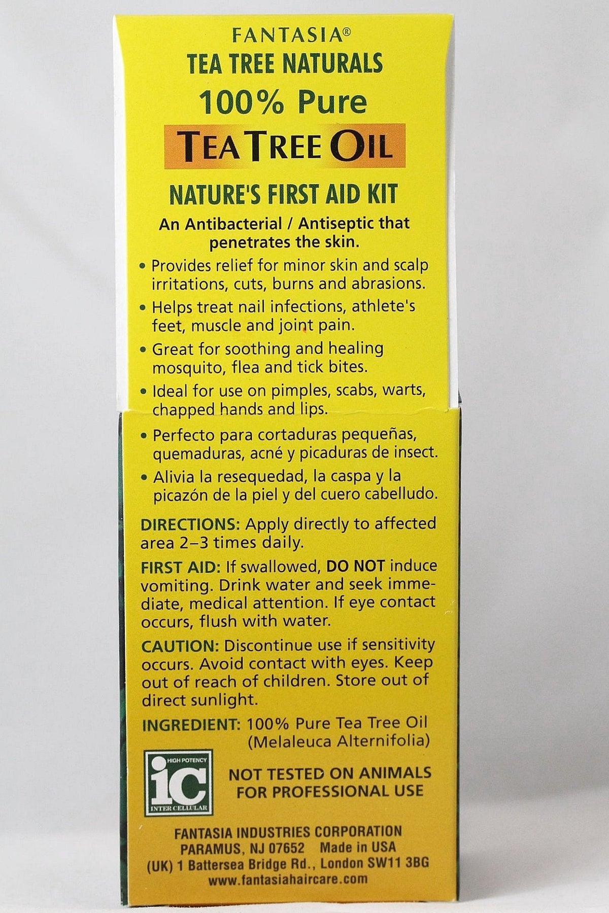 Fantasia Tea Tree 100% Pure Oil, 1 Ounce Beauty & Personal Care Fantasia