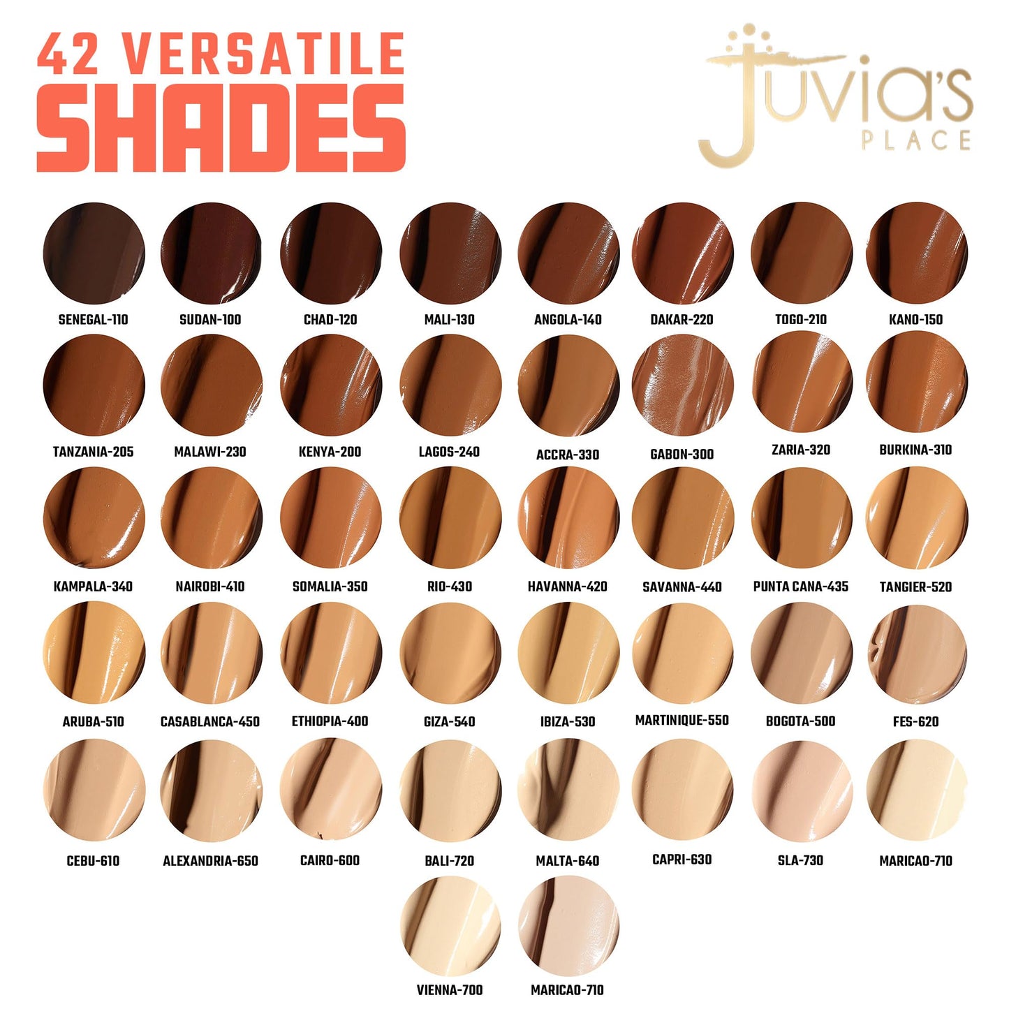 Juvia's Place I Am Magic Velvety Matte Liquid Foundation 610 - Cebu - Light w/Neutral Undertone, Makeup Foundation Full Coverage, Lightweight, Long Beauty & Personal Care Juvia's Place