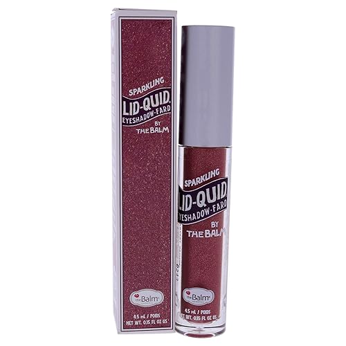 theBalm theBalm Lid-Quid Sparkling Liquid Eyeshadow, Strawberry Daiquiri Beauty & Personal Care theBalm