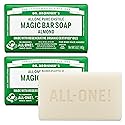 Dr. Bronner's Pure-Castile Magic Bar Soap - Made with Regenerative Organic Certified Oils - For Face, Body, Hair - Gentle Cleanse - Vegan Bath Soap Beauty & Personal Care Dr. Bronner's