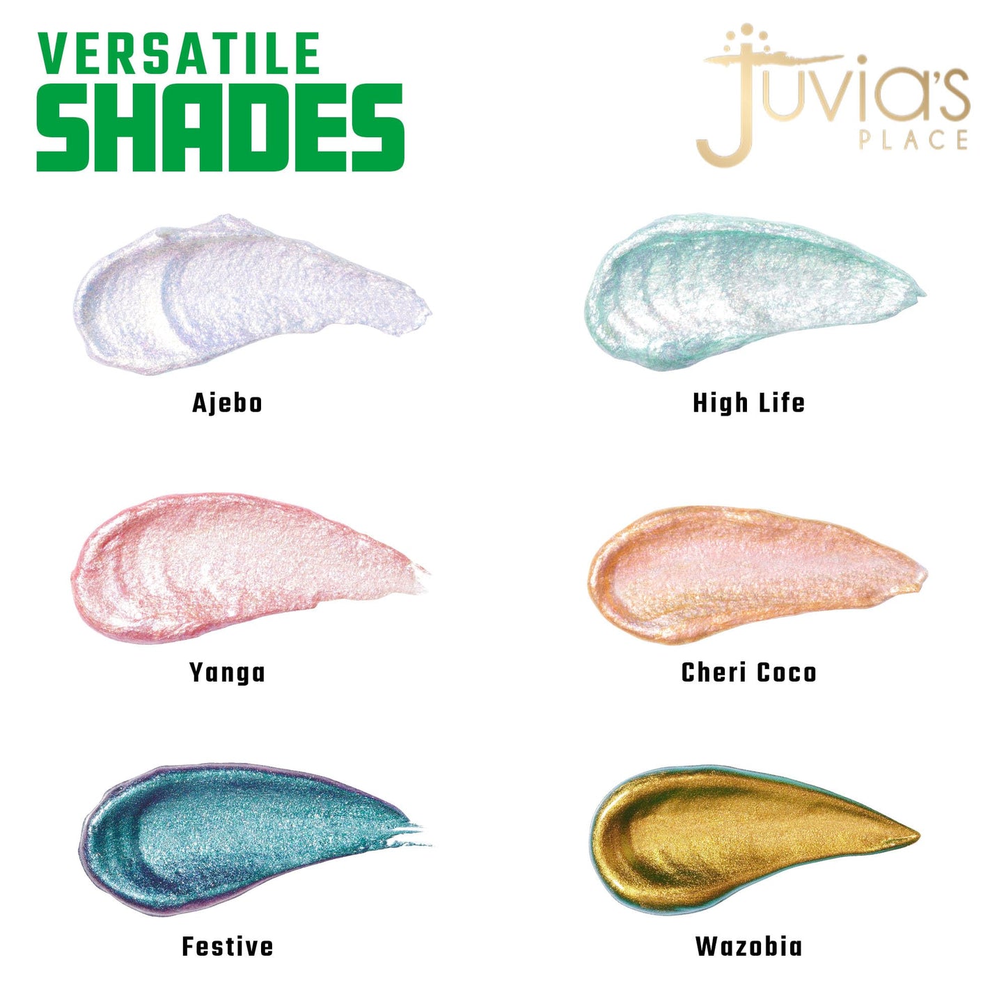Juvia's Place Liquid Eyeshadow Culture 2 Cheri Coco - Glitter Liquid Eyeshadow, Multichrome, Metallic, Eye Shimmer and Iridescent, Glitter Makeup… Beauty & Personal Care Juvia's Place