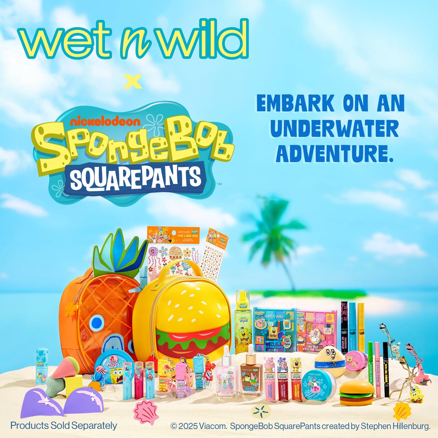 wet n wild Spongebob Bikini Bottom Cooling Lip Oil - Thar She Blows Beauty & Personal Care wet n wild