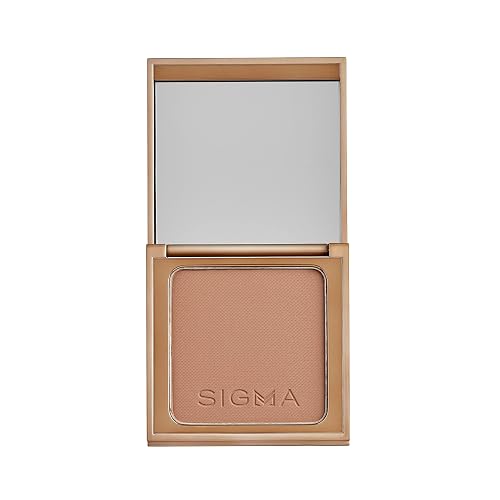 Sigma Beauty Matte Bronzer - Longwear Light Bronzer Powder with Matte Finish for Face - Achieving a Natural, Sun Kissed Glow (Dark) Beauty & Personal Care Sigma Beauty