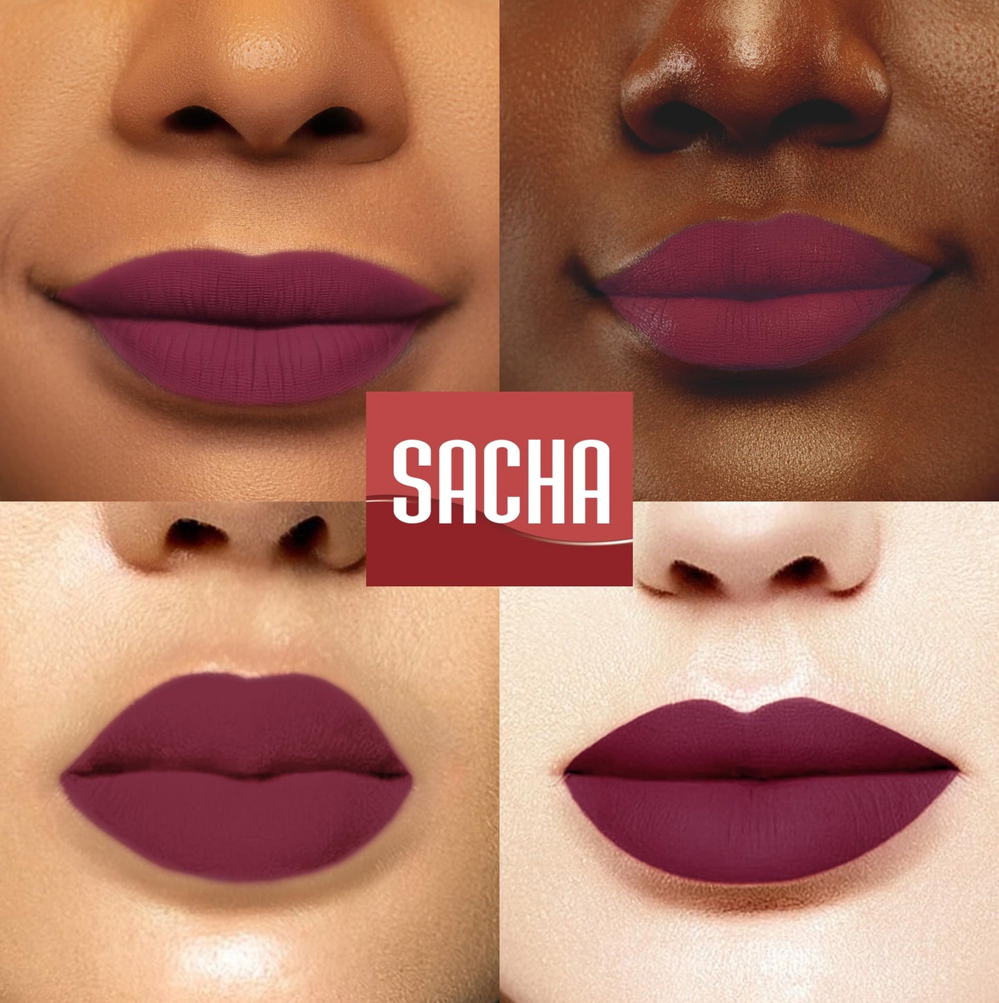 Sacha Cosmetics Intense Matte Lip Velvet Liquid Lipstick, Long-Lasting Velvet Matte Finish, 0.2 fl oz Better Than The Ex Beauty & Personal Care Sacha Cosmetics