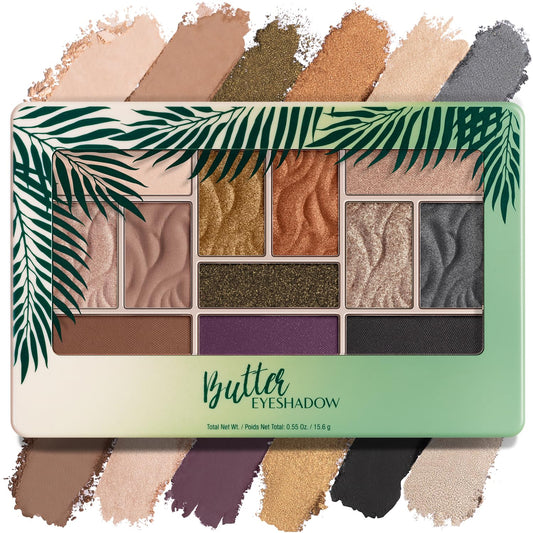 Physicians Formula Murumuru Butter Eyeshadow, 12-Shade Ultra-Creamy Palette with Murumuru & Tucuma Butters, Silky Soft Blendable Formula - Sultry Beauty and Personal Care Physicians Formula Default Title
