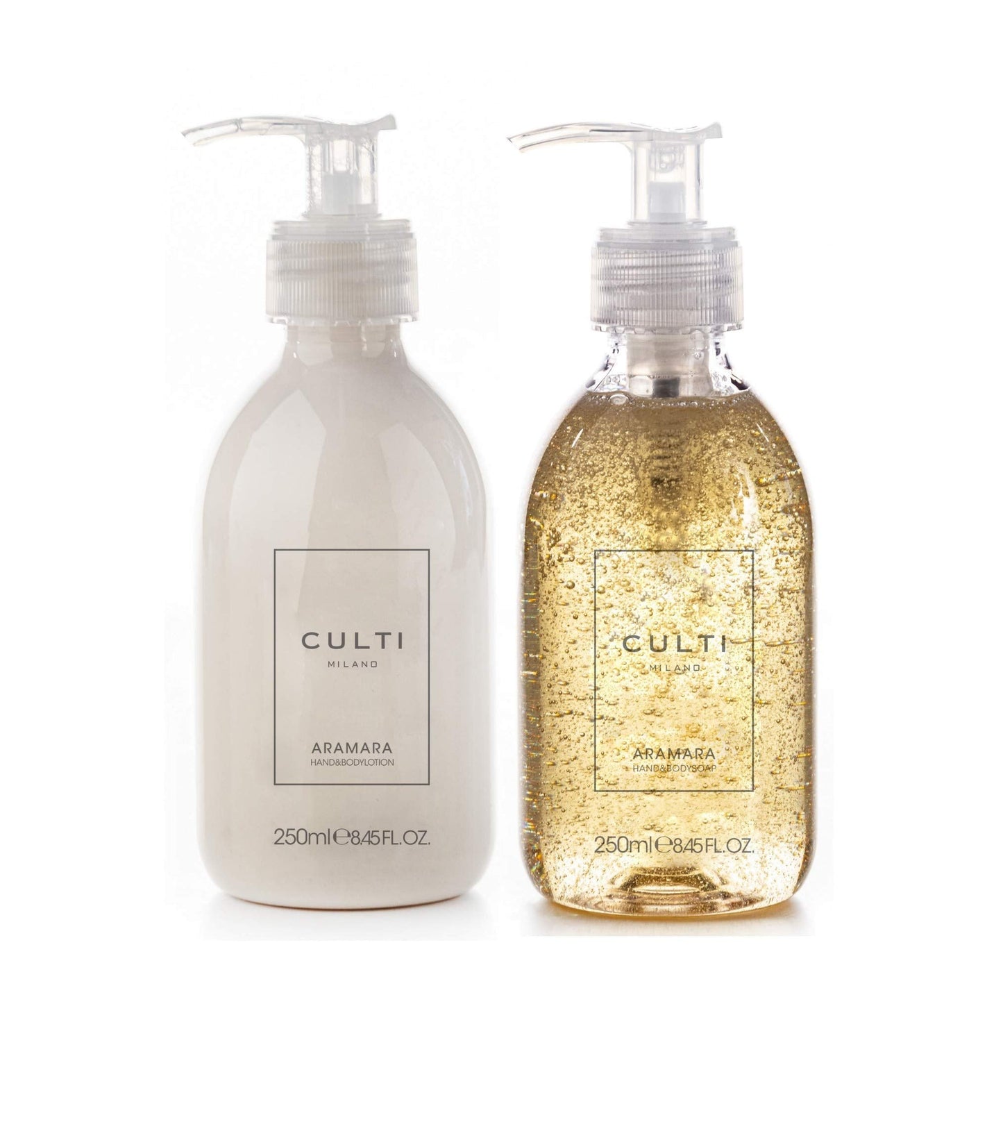 Culti MILANO Aramara Lotion and Soap 250ml Citrus and Woody Scent Beauty & Personal Care Culti