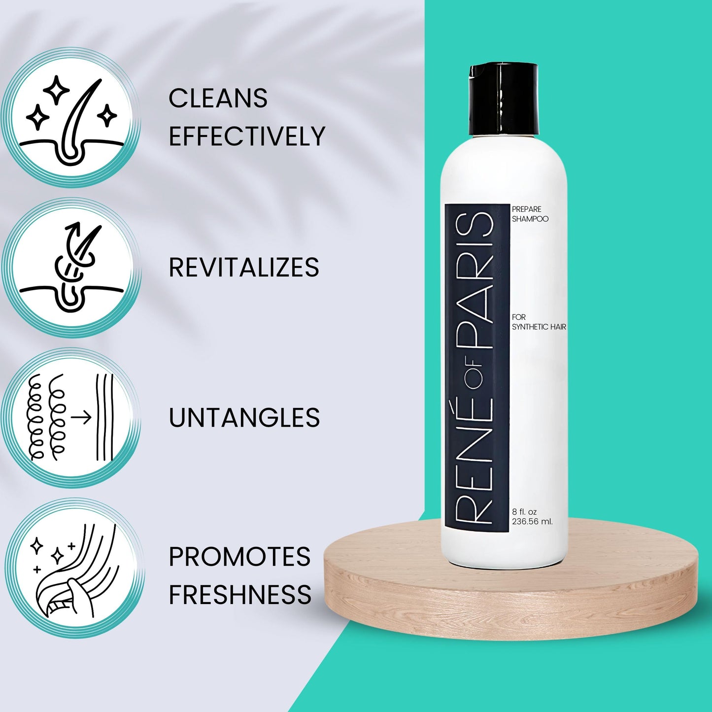 Rene of Paris Hair Care Kit Gently cleanses & Replenishes - 8 Fl Oz Bottles Beauty & Personal Care Rene of Paris