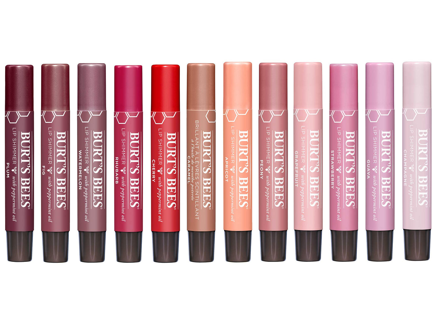 Burts Bees Peony Lip Shimmer, 0.09 OZ Beauty & Personal Care Burt's Bees