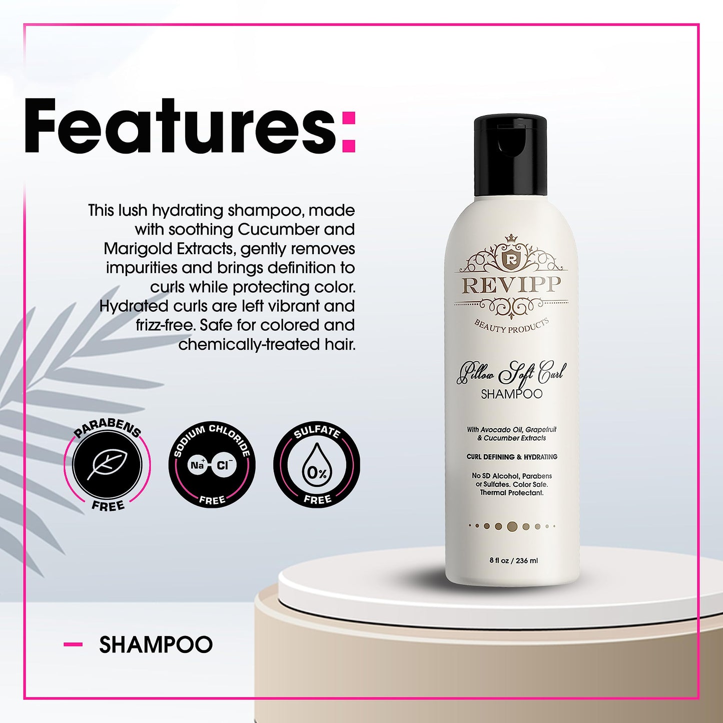REVIPP Complete Hair Therapy Bundle: Shampoo, Conditioner & Leave-In Treatment - Restore, Strengthen, and Nourish Your Hair Beauty & Personal Care Revipp Beauty Products