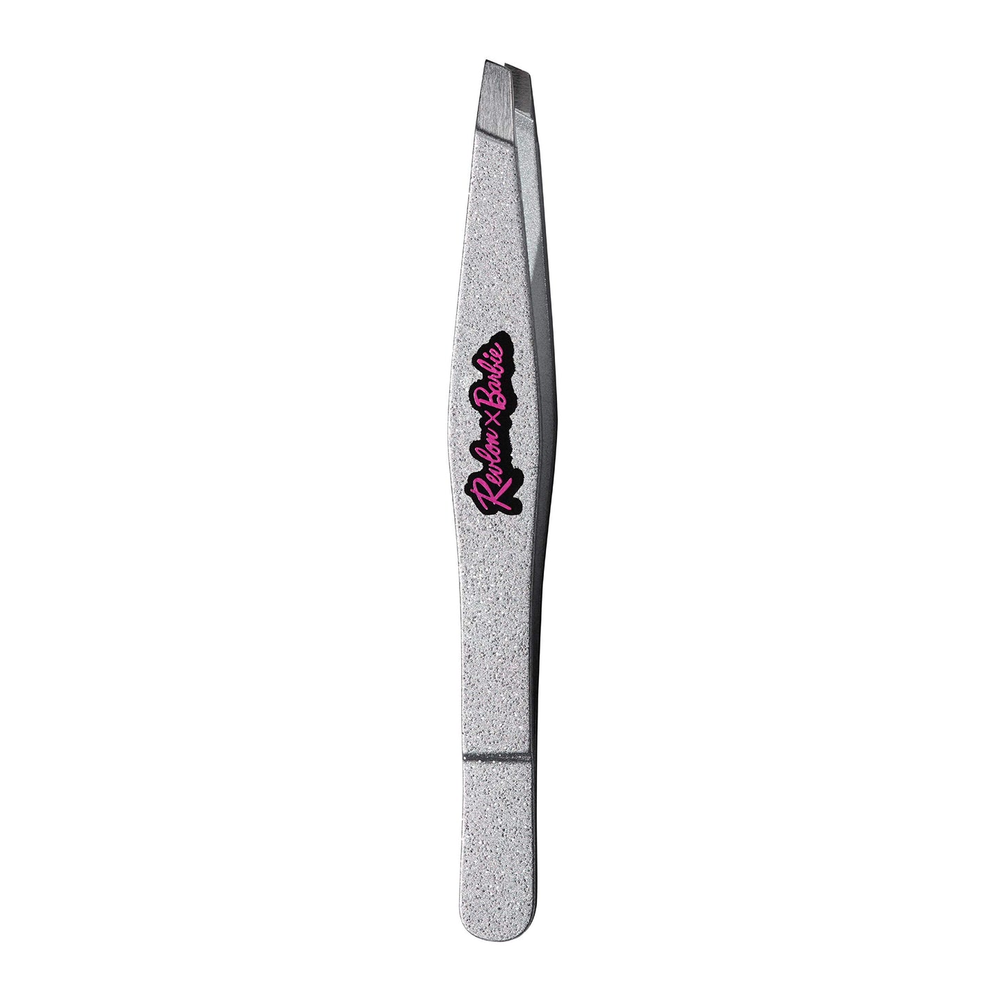 Revlon x Barbie Slant Tip Tweezer, Stainless Steel Hair Removal Makeup Tool (Packaging May Vary) Beauty & Personal Care REVLON