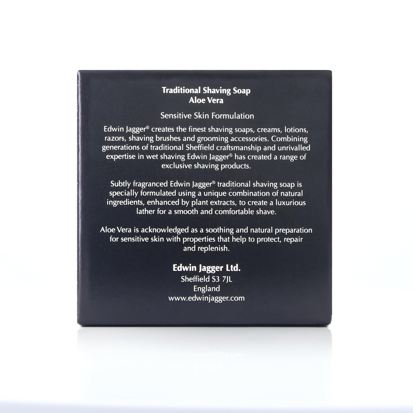 Edwin Jagger SSAV Aloe Vera 99.9% Natural Traditional Shaving Soap 2.3 oz Refill Beauty and Personal Care Edwin Jagger