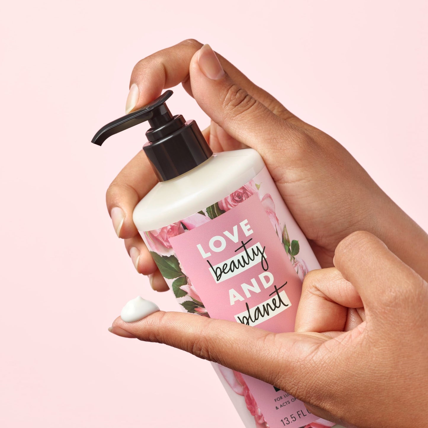 Love Beauty and Planet Delicious Glow Body Lotion Murumuru Butter & Rose for Soft, Glowing Skin Natural Ingredients, Plant-Based Moisturizers, Vegan Beauty & Personal Care Love Beauty And Planet