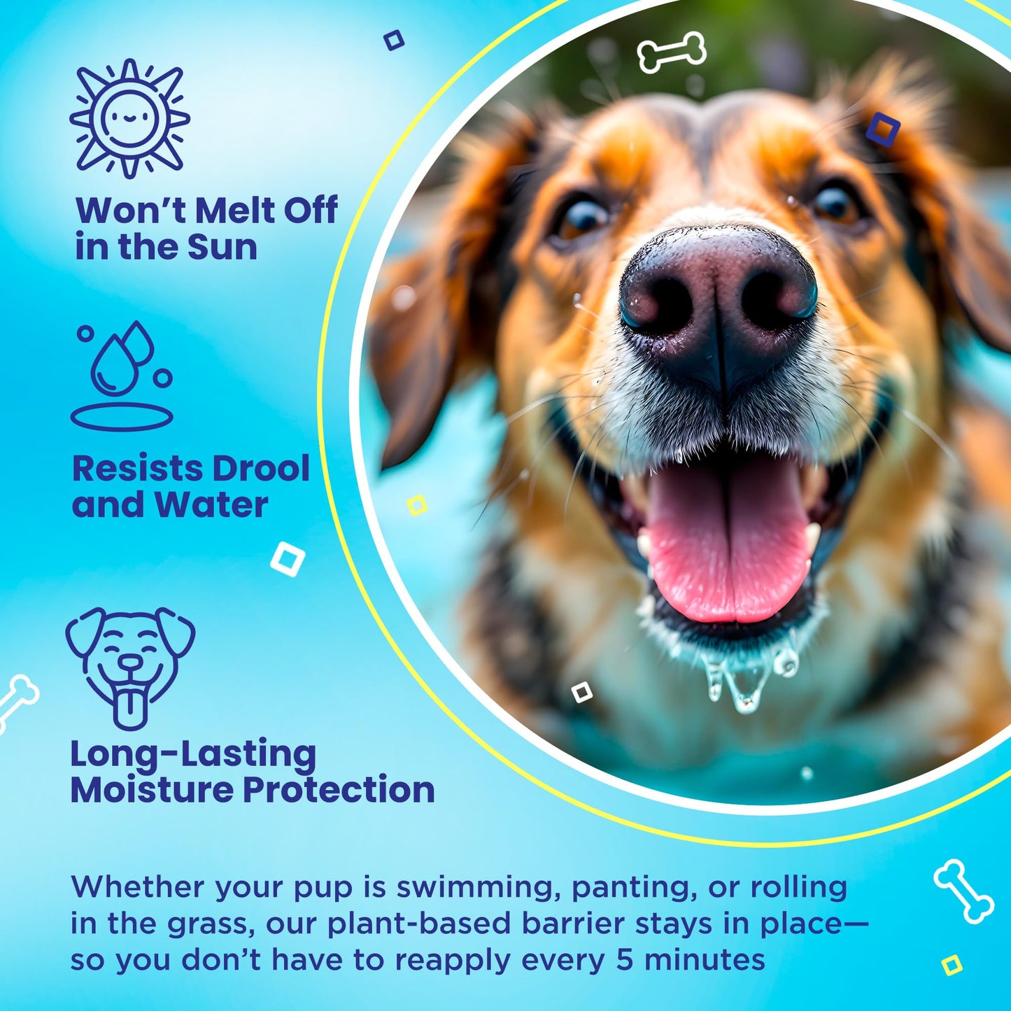 Handy Hound SnoutScreen Dog Nose Balm and Paw Balm, Moisturizing Formula for Dry or Cracked Noses, Vet Recommended, Made in USA, Protects Against UVB Beauty & Personal Care Handy Hound