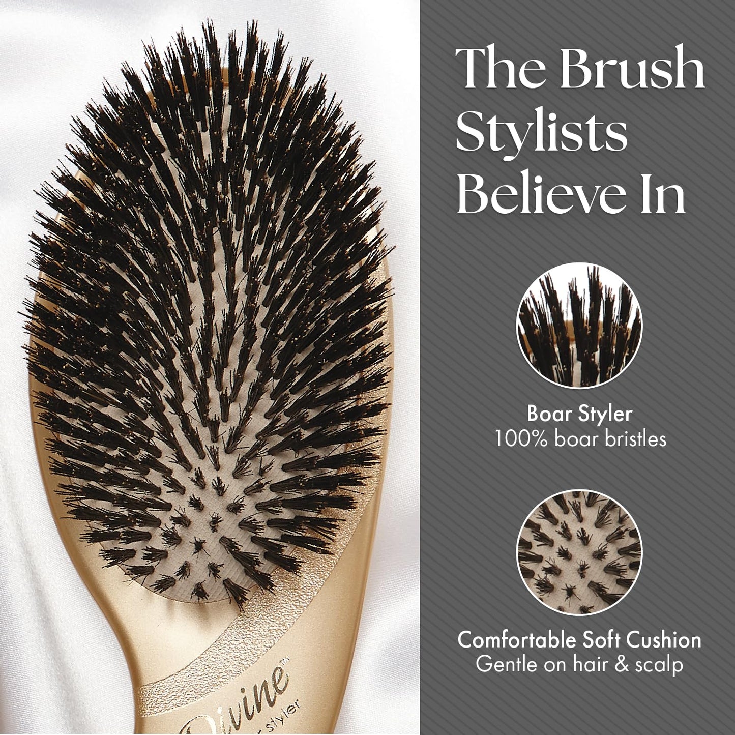 Olivia Garden Divine Revolutionary Ergonomic Design Hair Brush Beauty & Personal Care Olivia Garden