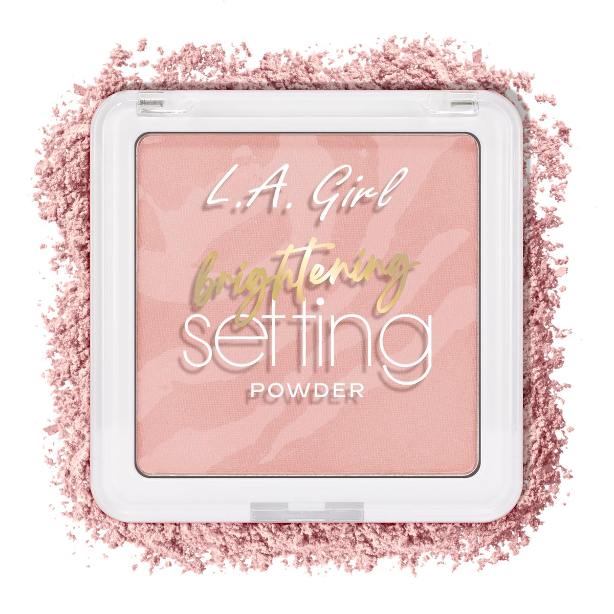 L.A. Girl Marble Setting Powder, Brightening Pink Blossom GPS168