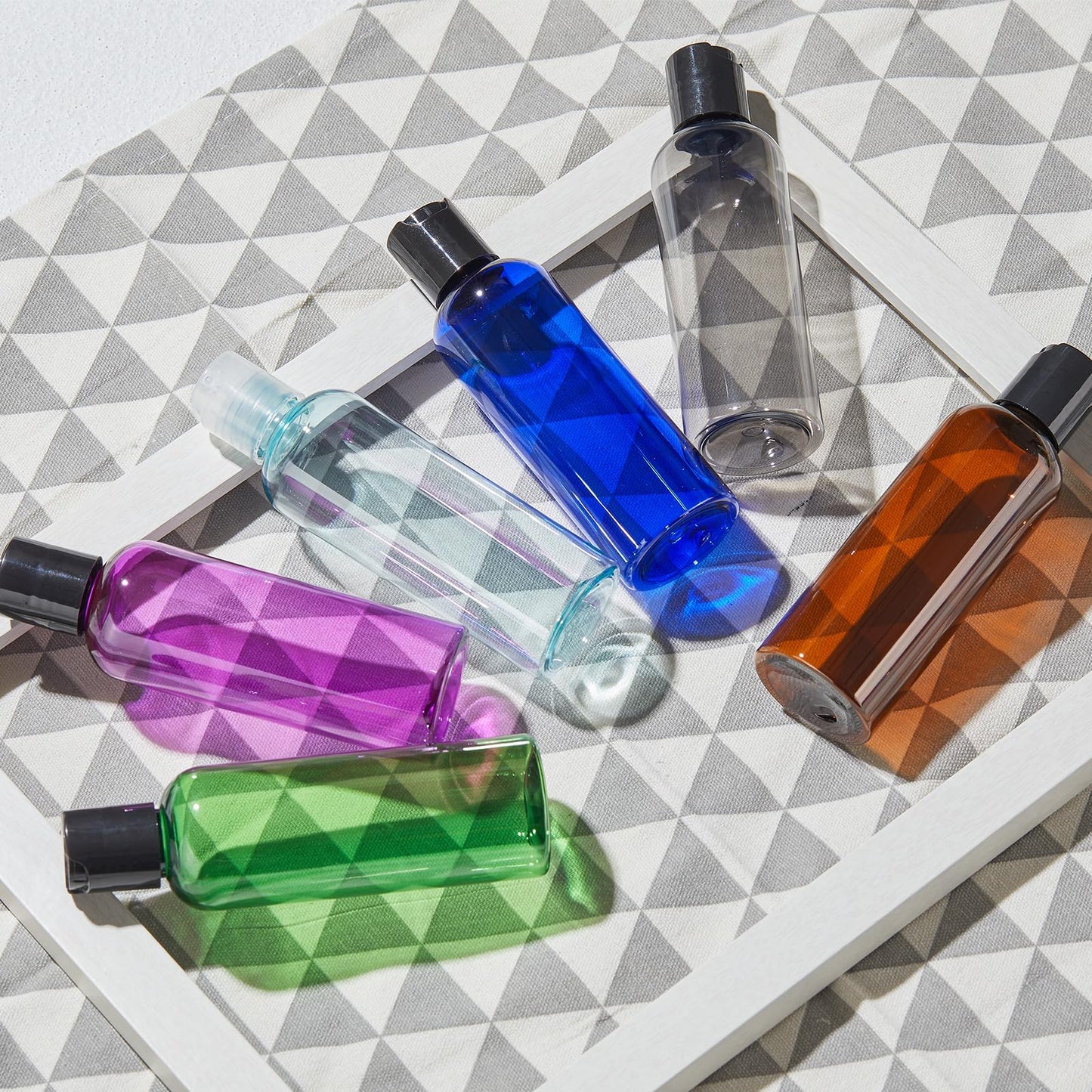 Travel Bottles for Toiletries 3.4 oz - Travel Size Containers for Shampoo Plastic - Small Empty Lotion Squeeze Bottle for Liquid TSA Approved - Leak Beauty & Personal Care owlyee