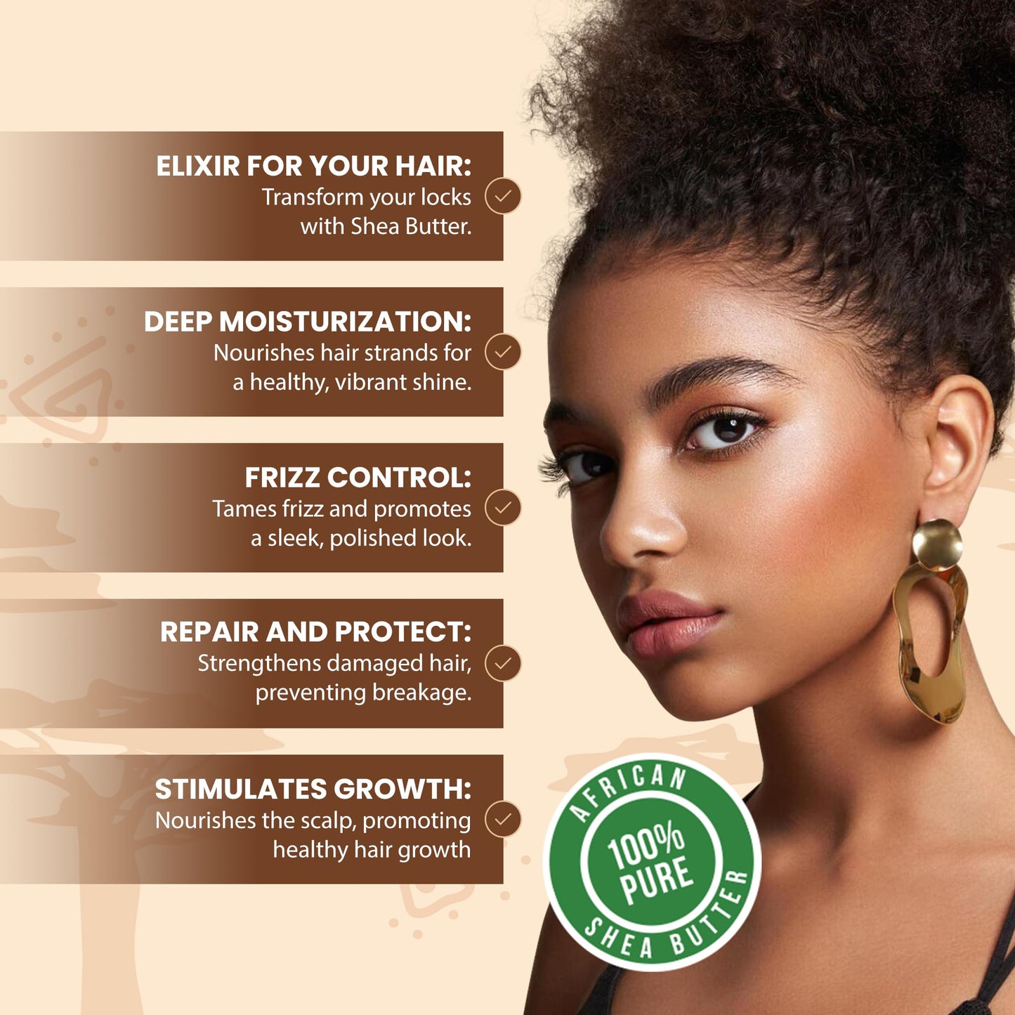 African Shea Butter Raw Unrefined 100% Pure Natural Organic Ivory Grade A - 8 oz - DIY Body Butters, Lotion, Cream, lip Balm & Soap Making Supplies Beauty & Personal Care Plant Guru