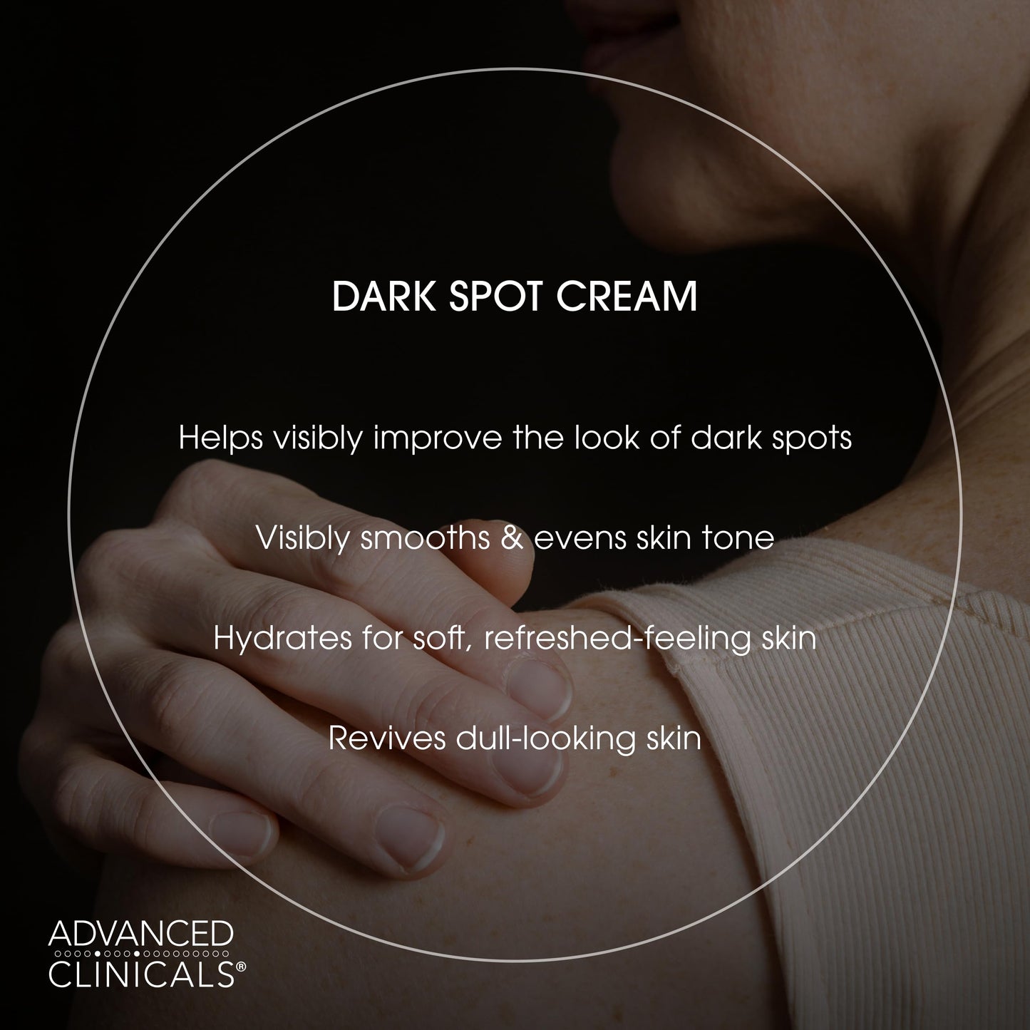 Advanced Clinicals Dark Spot Vitamin C Cream For Face, Hand, & Body Lotion, Anti Aging Therapeutic Skin Care Moisturizer Lotion Reduces Appearance Beauty & Personal Care Advanced Clinicals