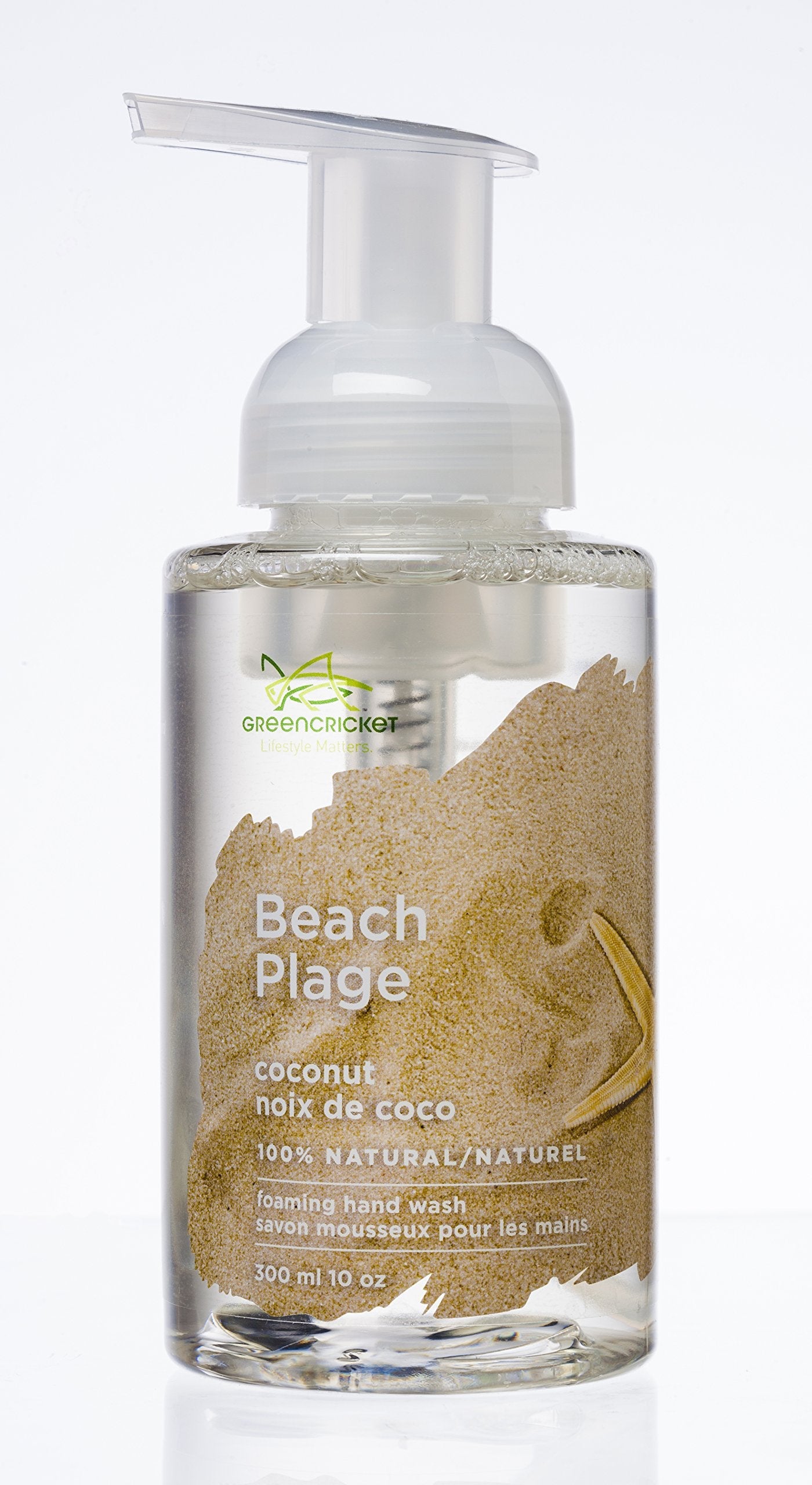 THE GREEN CRICKET Beach Coconut Foam Hand Wash, 300 ML Beauty & Personal Care GREENCRICKET