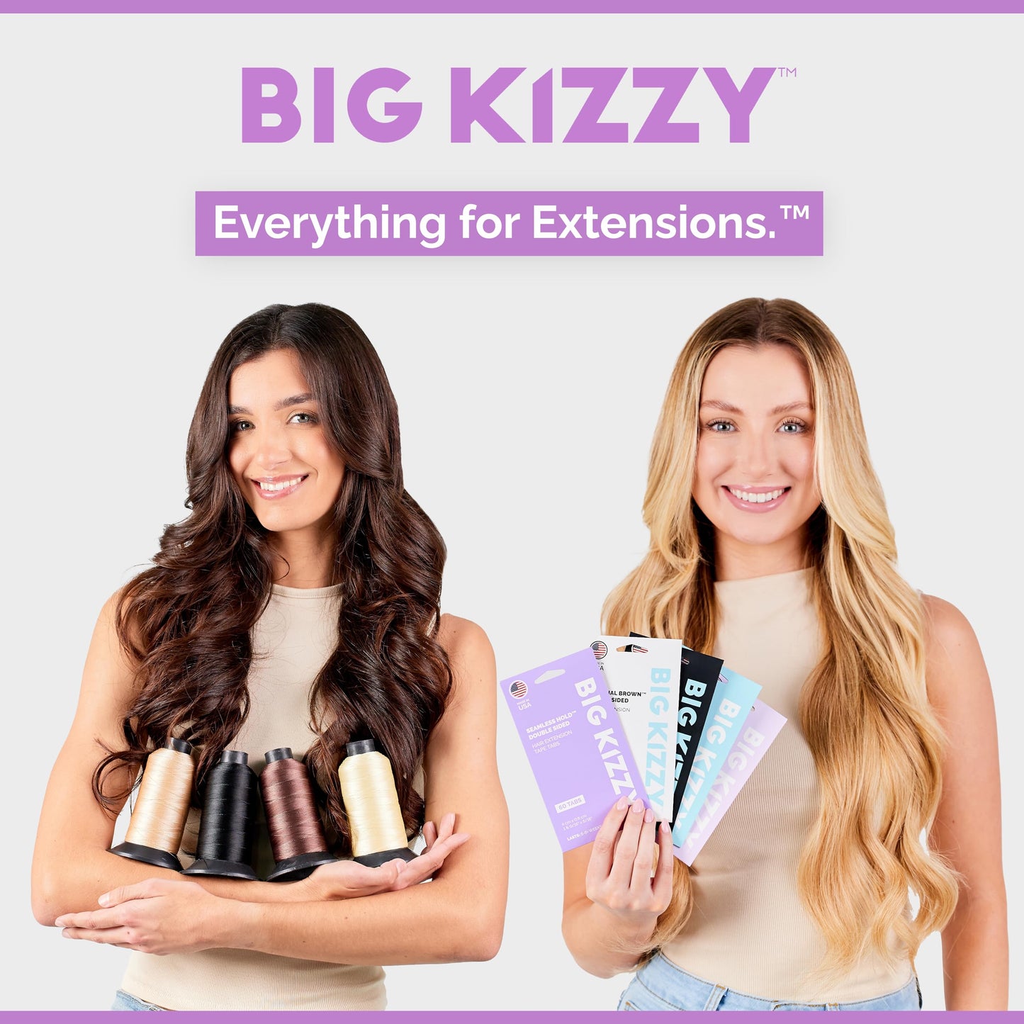 Big Kizzy Thick Chick Volumizing Mousse - Weightless Volume from Root to End - Thickening Foam Mousse with Smooth, Touchable Finish, 7.5 oz Beauty & Personal Care Big Kizzy