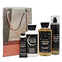 Bath and Body Works INTO THE NIGHT Gift Bag Set - Body lotion - Shower Gel and Fine Fragrance Mist Plus a Shea Butter Hand Cream arranged inside a Beauty & Personal Care Bath & Body Works