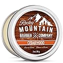 Beard Balm - Rocky Mountain Barber - 100% Natural - Premium Wax Blend with Cedarwood Scent, Nutrient Rich Bees Wax, Jojoba, Tea Tree, Coconut Oil Beauty & Personal Care Rocky Mountain Barber Company