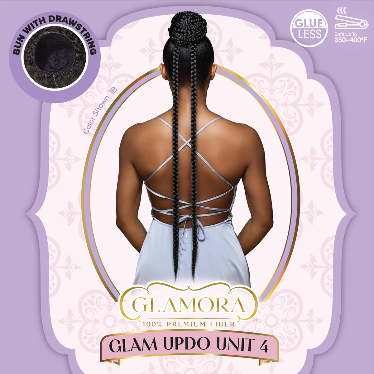Sensationnel Glamora Glam Updo-Unit 4,1B OFFBLACK