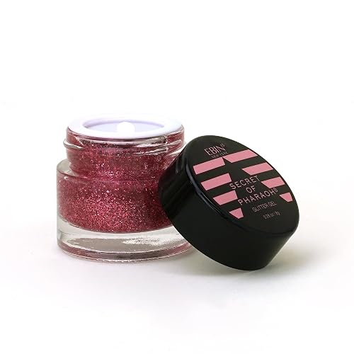 Dazzle and Delight: Secret of Pharaoh Glitter Gel for Hair, Body and Face - Rose Sunset | 6 Vibrant Colors, Long Lasting Sparkles, Ideal for Parties Beauty & Personal Care EBIN NEW YORK