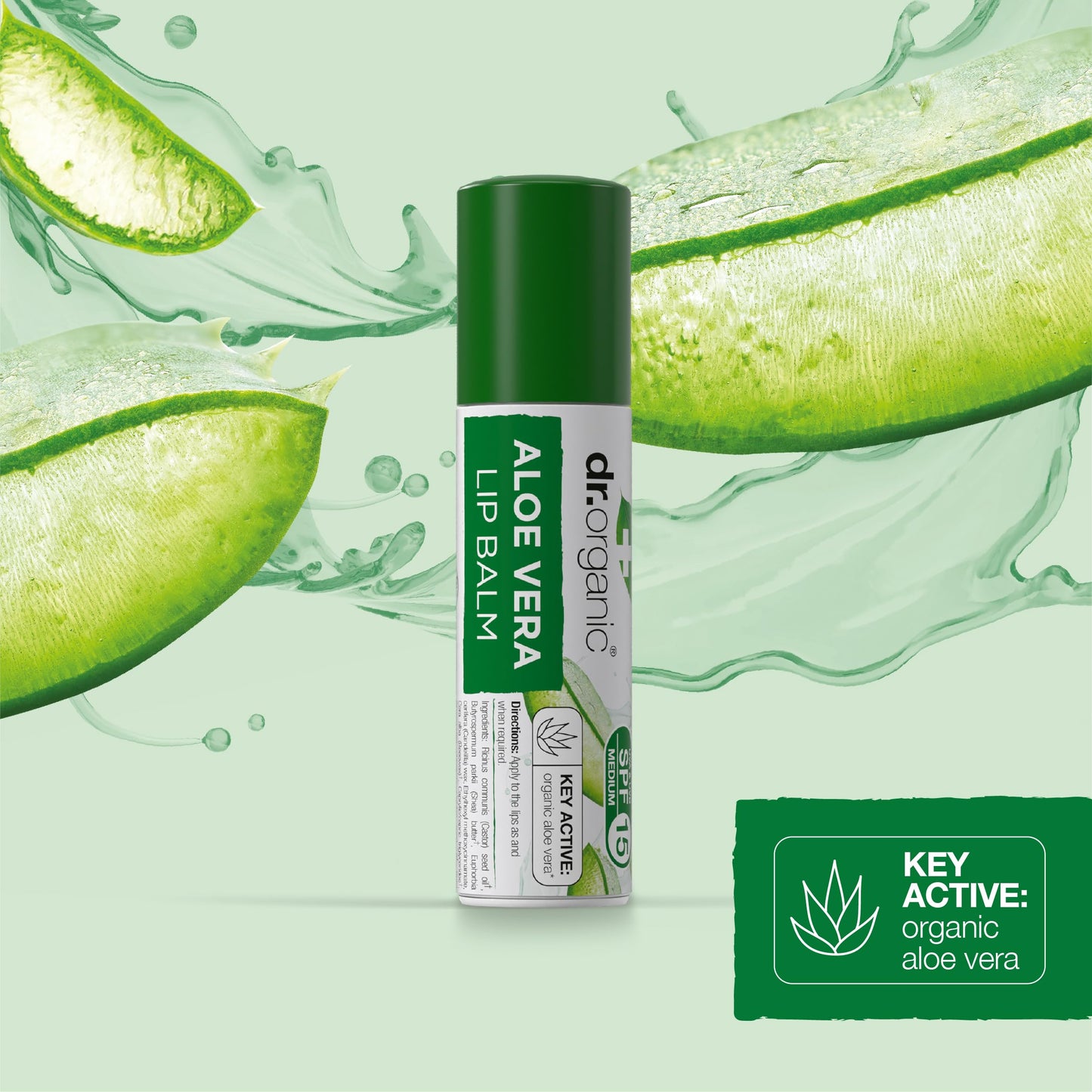 Organic Doctor Organic Aloe Vera Lip Balm, 5.7 ml Beauty and Personal Care Dr. Organic