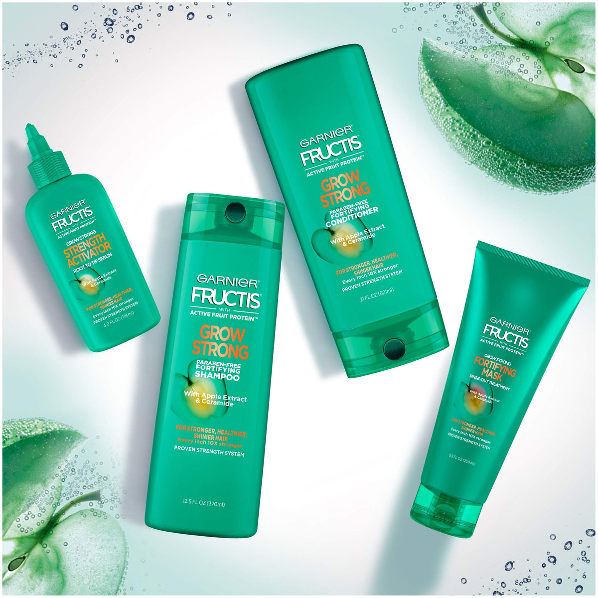 Garnier Hair Care Fructis Grow Strong Conditioner, 21 Fluid Ounce