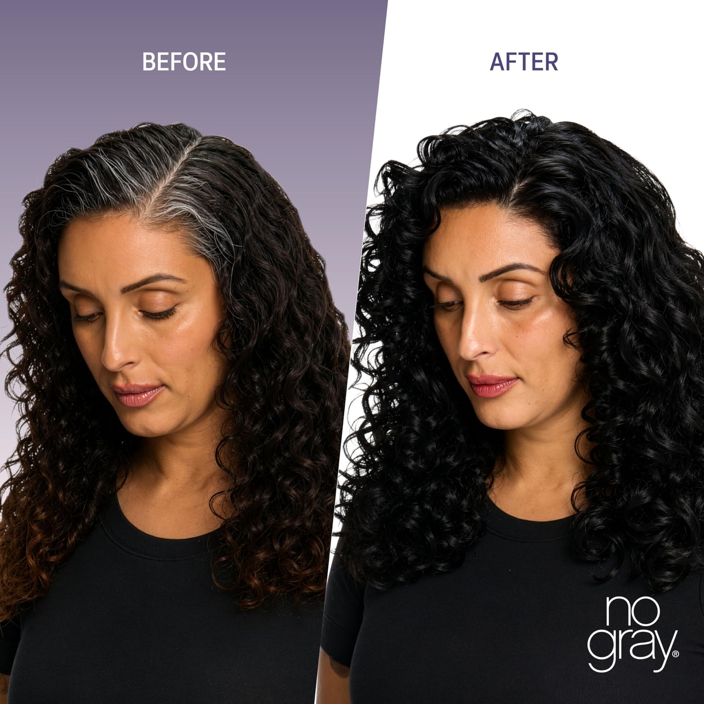 No Gray Quick Permanent Hair Color Shampoo, Black, 8.45 oz Beauty & Personal Care No Gray
