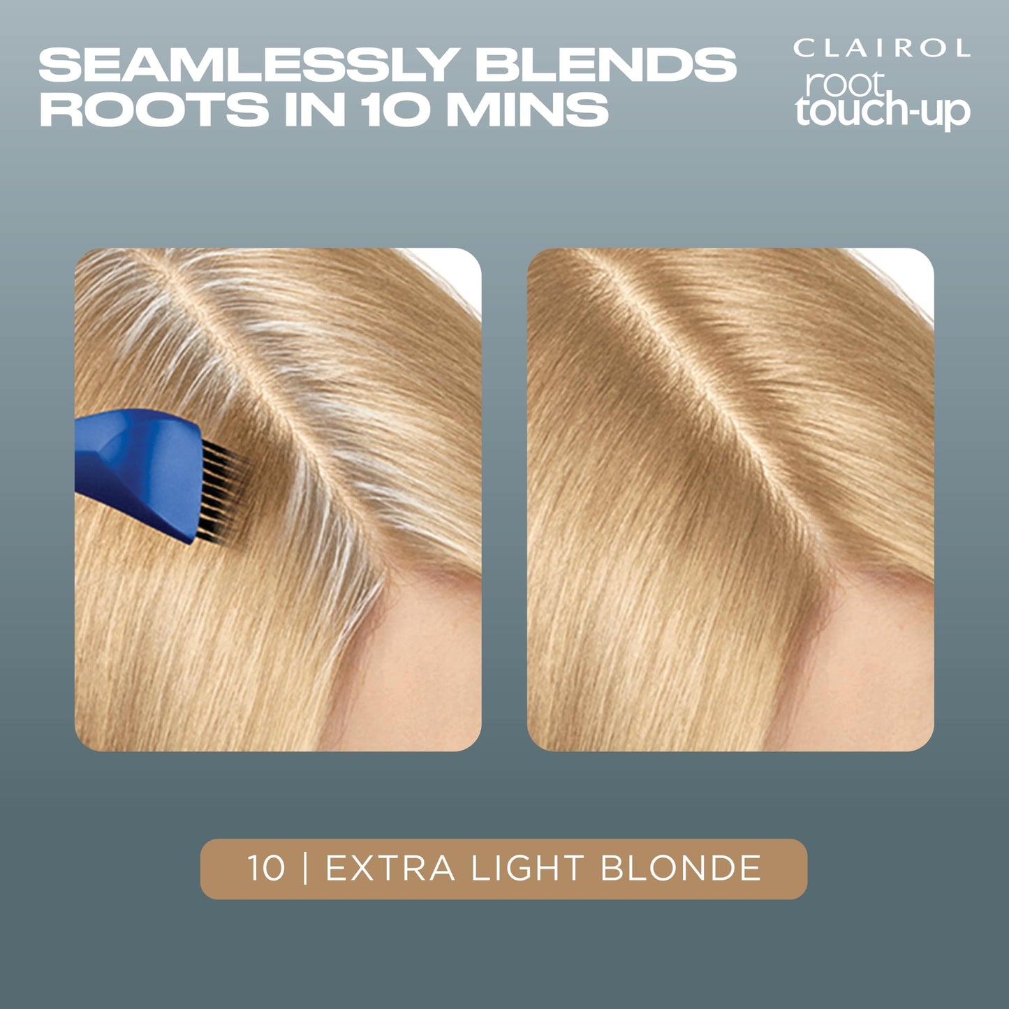 Clairol Root Touch-Up by Nice'n Easy Permanent Hair Dye, 10 Extra Light Blonde Hair Color | 100% Gray Coverage | Easy Brush Application | Matches Beauty & Personal Care Clairol