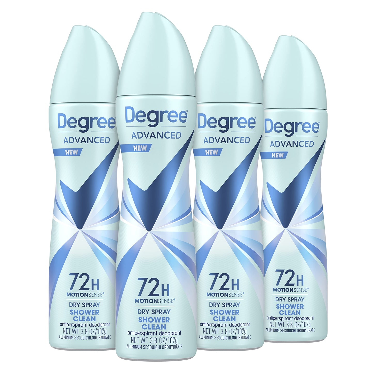 Degree Advanced Antiperspirant Deodorant Dry Spray 72-Hour Sweat and Odor Protection Shower Clean Deodorant Spray For Women With MotionSense Beauty and Personal Care Degree