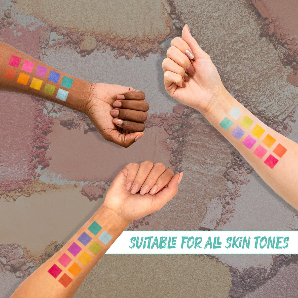 Profusion Cosmetics 10 Shade Eyeshadow Palette - High Pigmented Multi-Finish Colors, Vegan & Cruelty-Free, Create Stunning Looks On-the-Go -