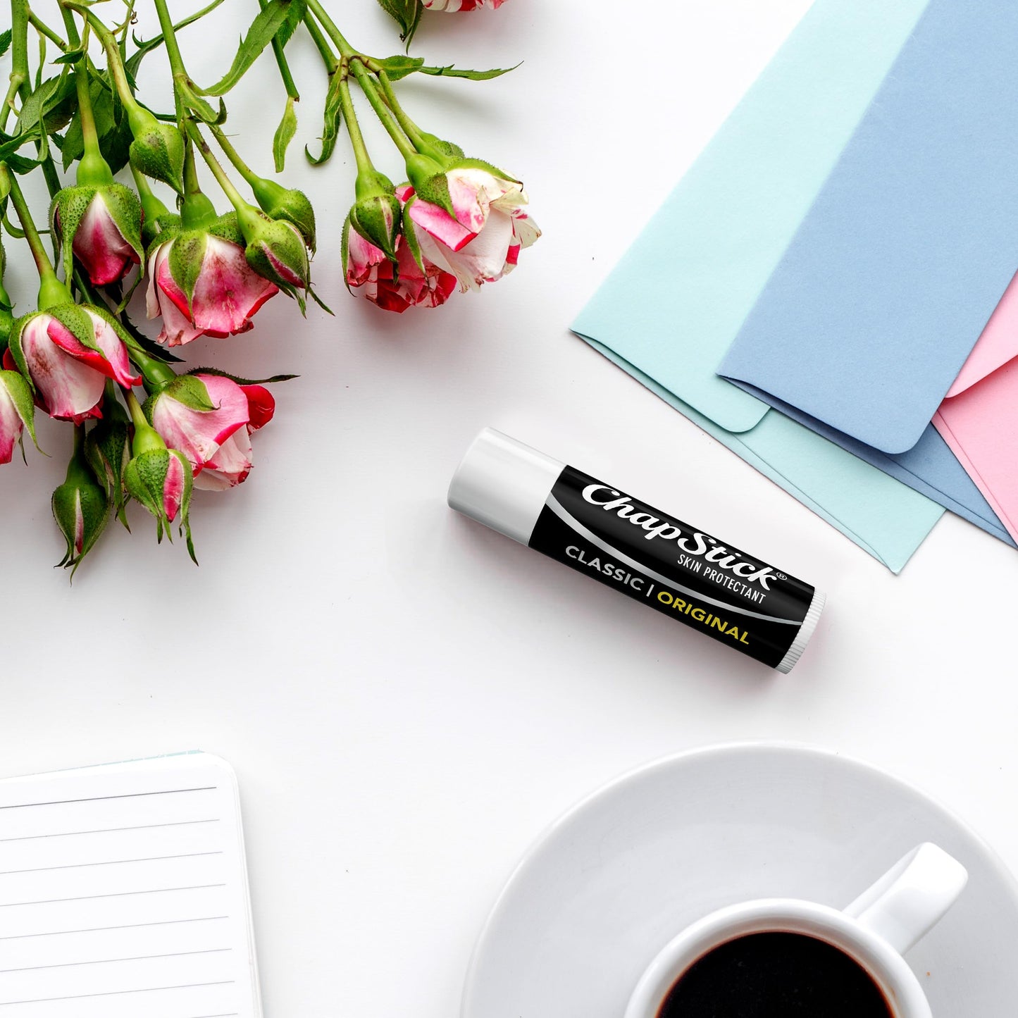 ChapStick Classic Original Lip Balm, 0.15 oz (Pack of 4) Beauty and Personal Care ChapStick