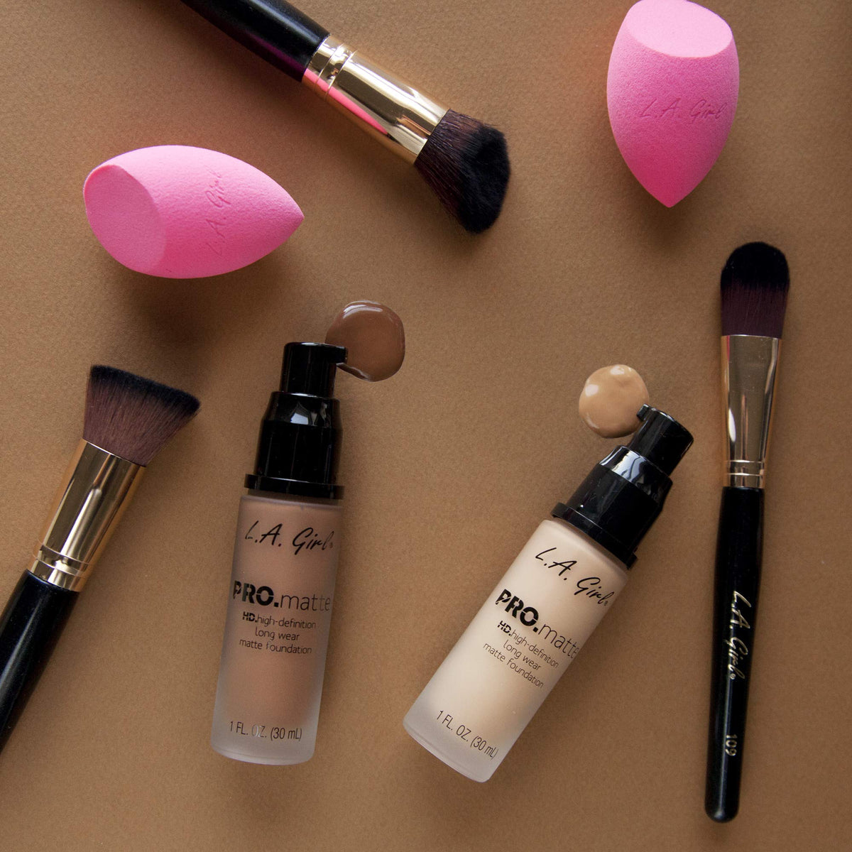 L.A. Girl PRO.Matte Foundation, Cafe GLM682