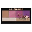 L.A. COLORS So Cheeky Blush and Highlight Palette, Sweet and Sassy C30463 Beauty & Personal Care L.A. COLORS