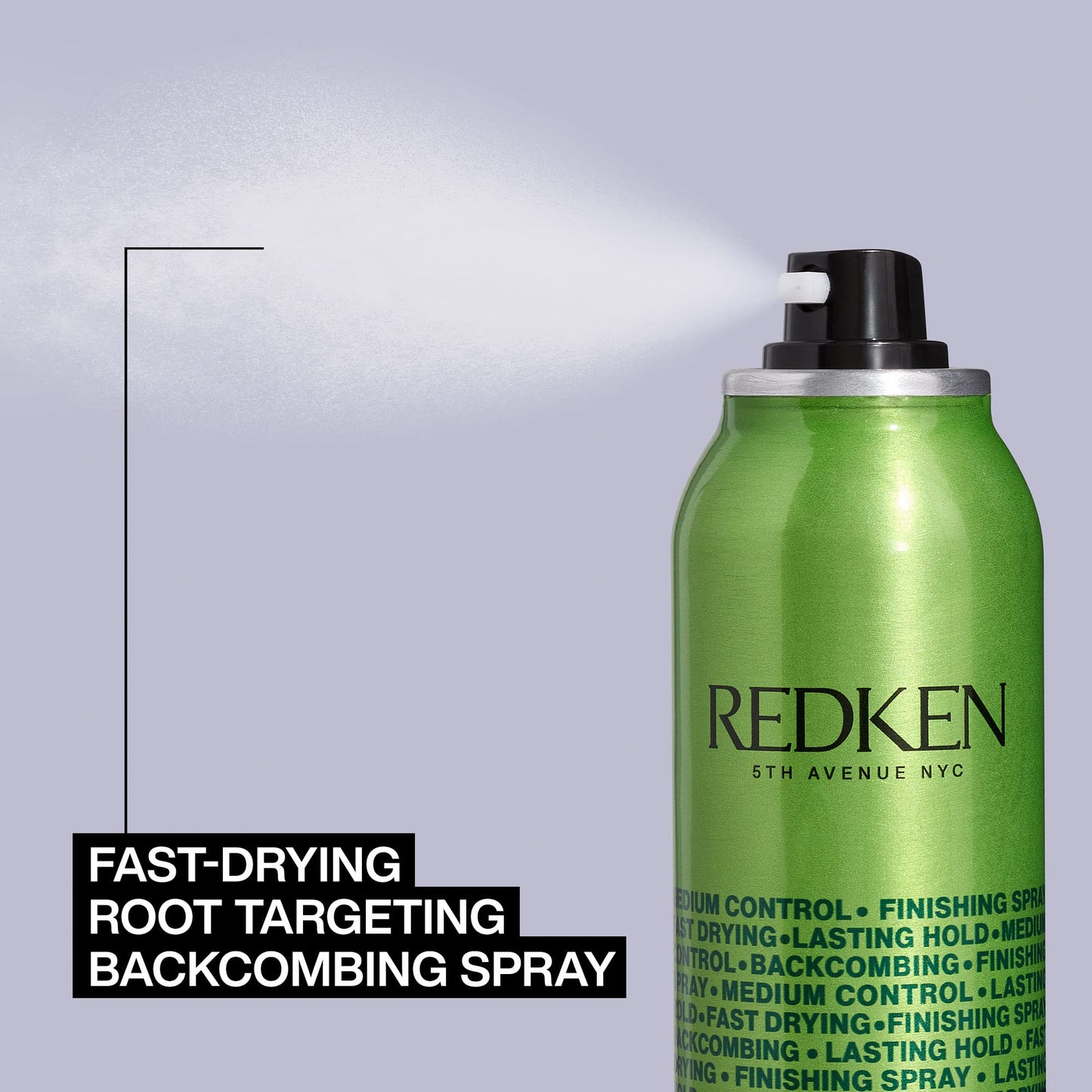 Redken Quick Tease 15 Backcombing Finishing Spray, For All Hair Types, Enhances Texture & Volume, Maximum Control, 5.3 Oz Beauty & Personal Care Redken