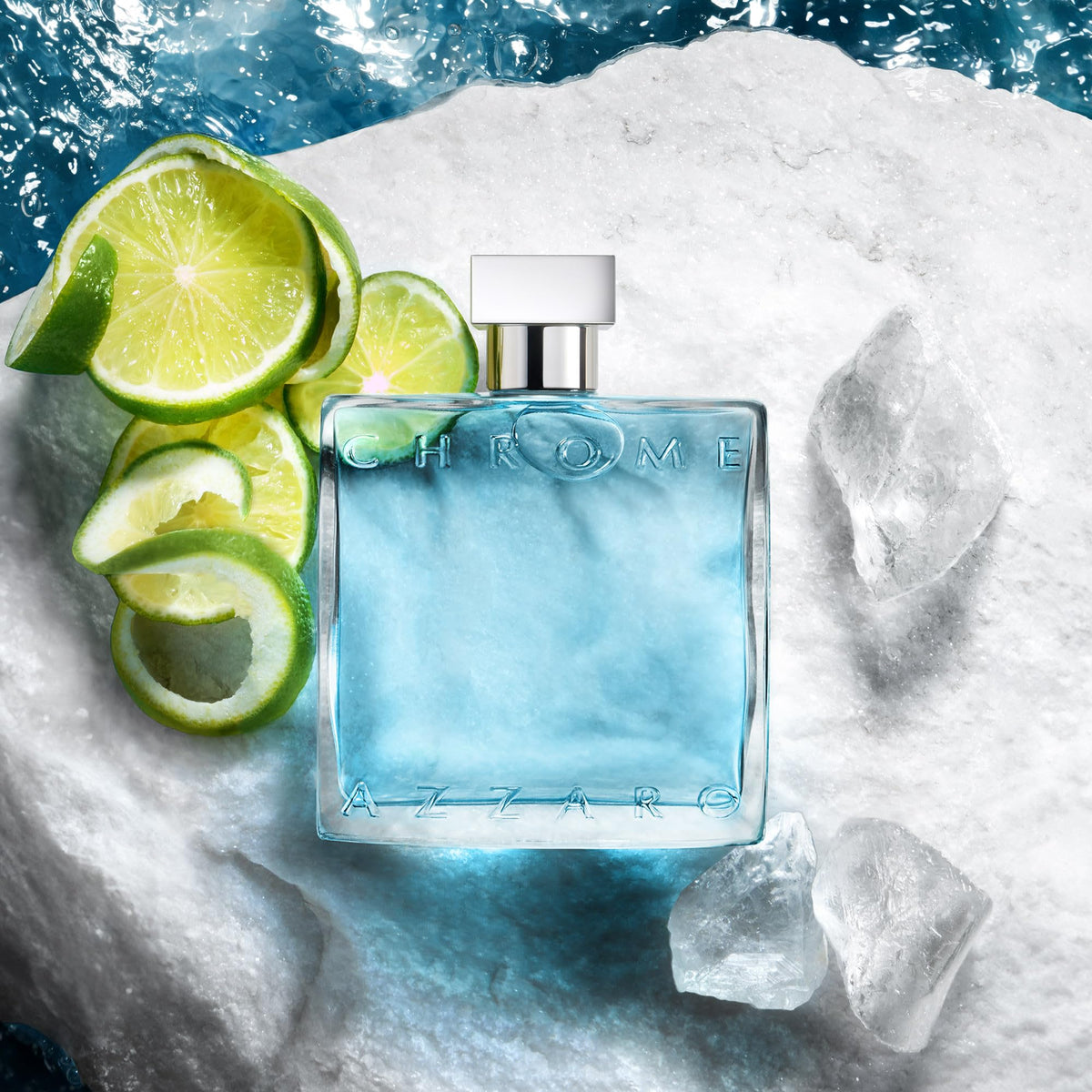 Azzaro Chrome Eau de Toilette Fresh Aquatic Men's Cologne