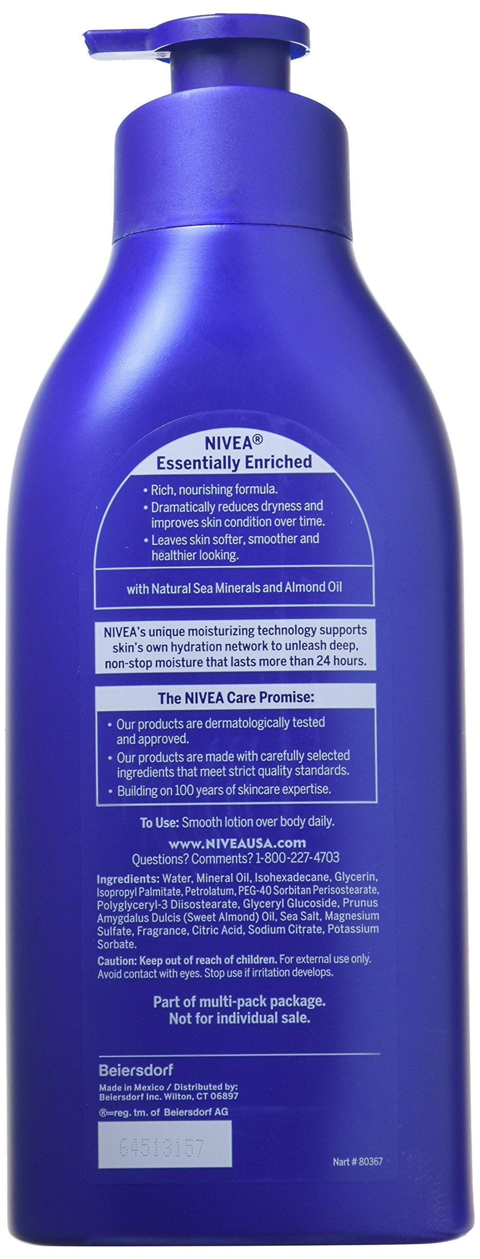 Nivea Essentially Enrich Lotion, 21 fl oz Beauty & Personal Care NIVEA